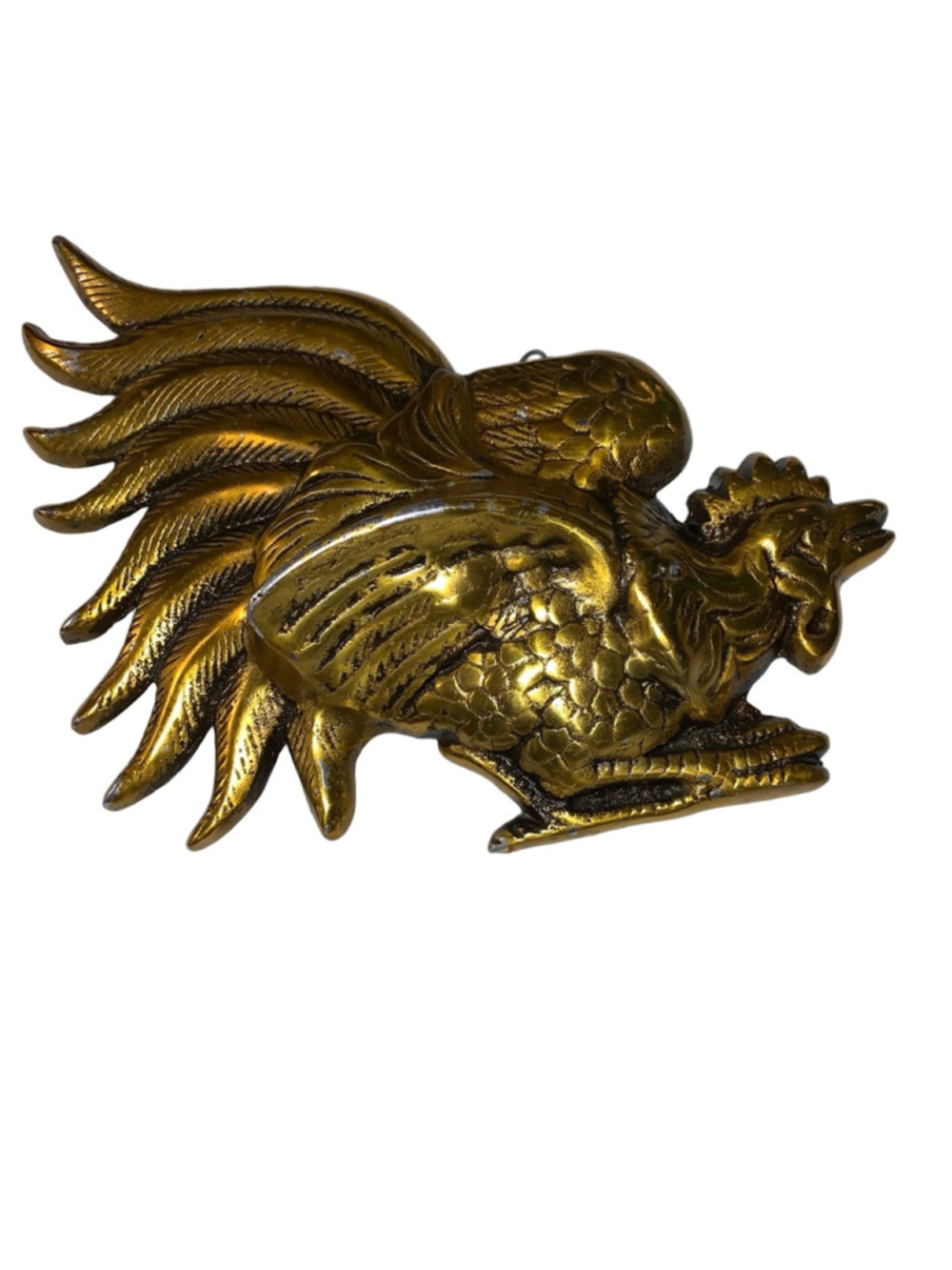 Gold Silver black Rooster Wall Decor metal